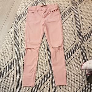 Joe's Dusty Rose Skinny Jeans